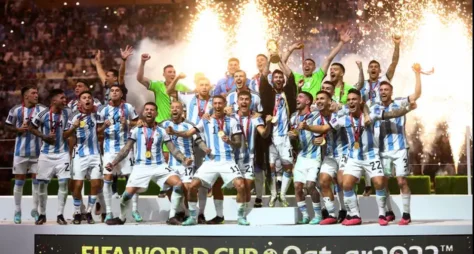 Globo bate recorde de audiência com título da Argentina da Copa do Mundo do Catar 