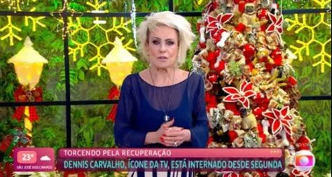 Ana Maria Braga manda recado para Dennis Carvalho