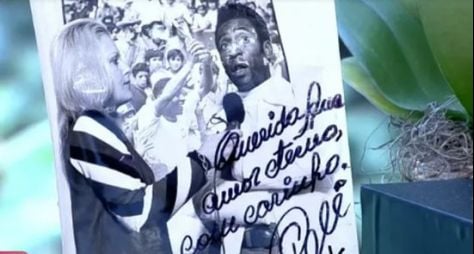 Ana Maria Braga resgata foto antiga com Pelé e relembra história comovente 