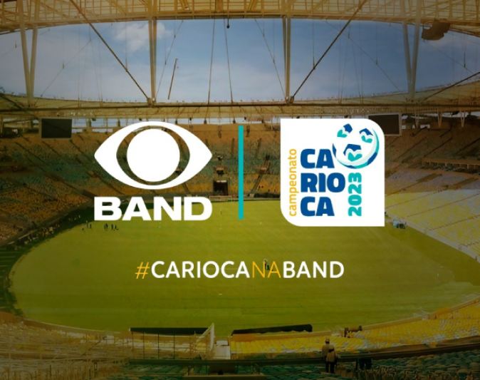 Band vai exibir quatro jogos do Campeonato Carioca por semana para todo o país