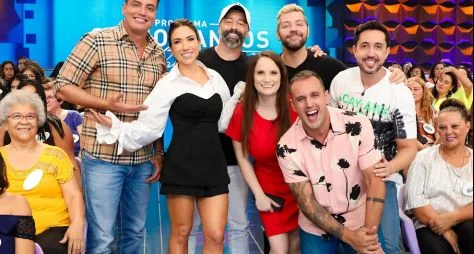 “Programa Silvio Santos” tem a participação especial de Léo Dias e Thiago Rocha