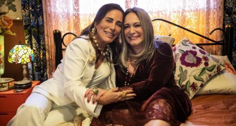 Gloria Pires celebra parceria com Susana Vieira em "Terra e Paixão"
