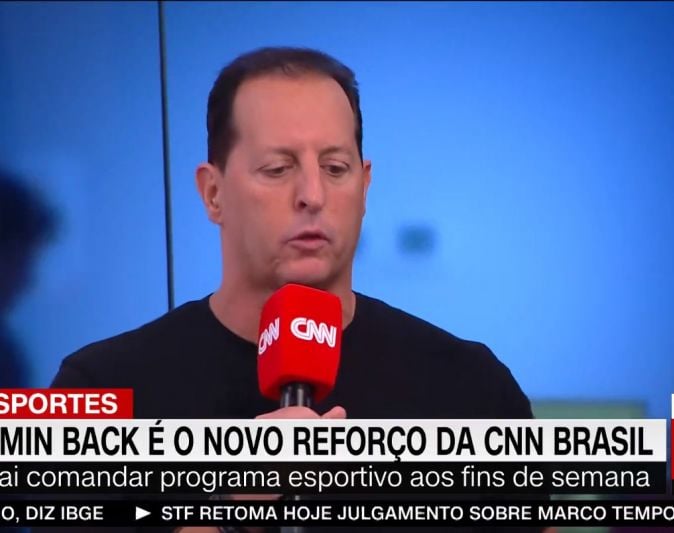 Benjamin Back é o novo nome do esporte da CNN Brasil