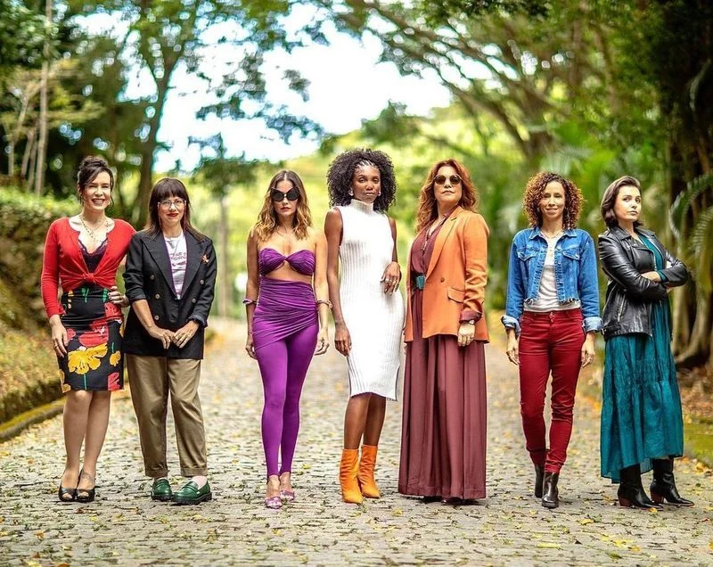 Elenco de Elas por Elas. Foto: TV Globo/João Cotta/Divulgação