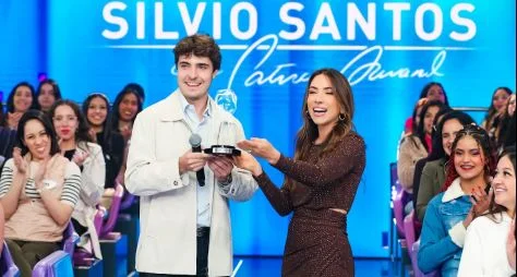 "Programa Silvio Santos com Patrícia Abravanel" recebe João Augusto, filho de Gugu
