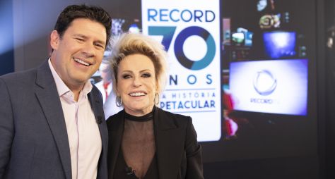 Domingo Espetacular: Record TV exibe entrevista com Ana Maria Braga no domingo (30)