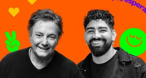 Juntos no palco, Dilsinho e Fábio Jr. falam sobre sua participação no "Criança Esperança"