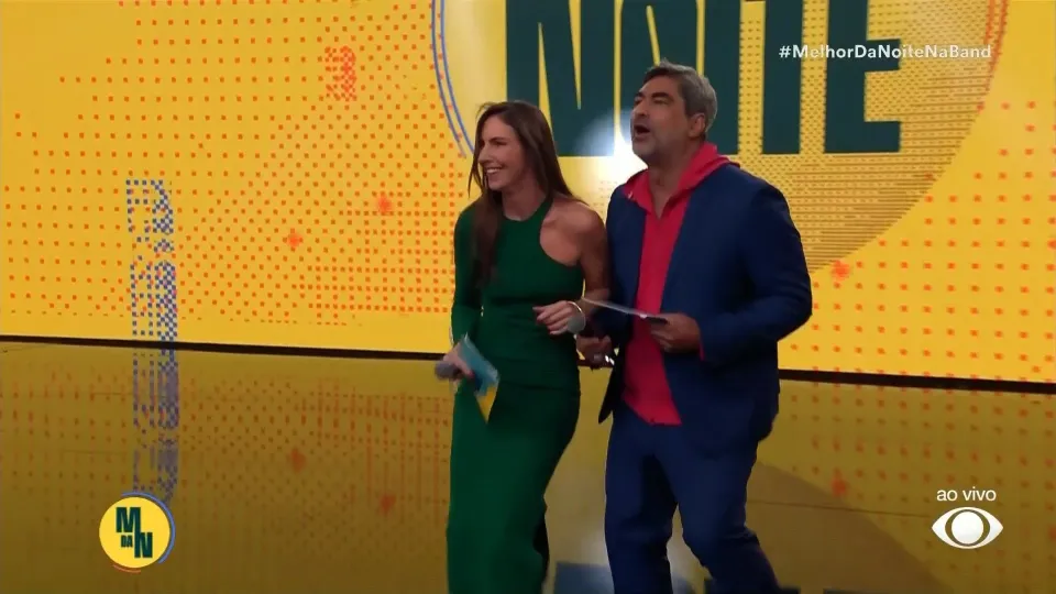 A audiência da estreia do "Melhor da Noite", substituto do "Faustão na Band"