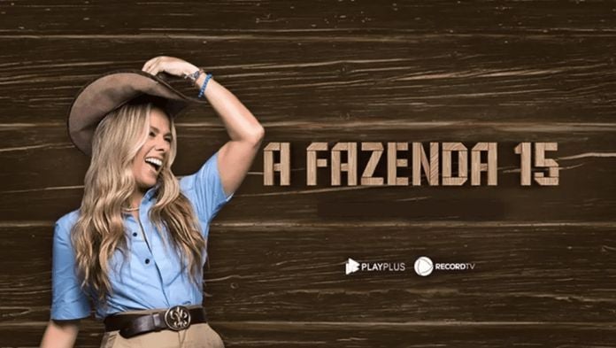 Adriane Galisteu apresenta A Fazenda 15/Record TV