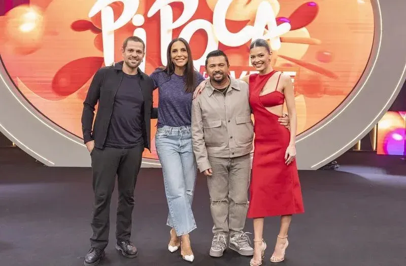 Alejandro Claveaux, Vitória Strada e Xand Avião participam do "Pipoca da Ivete"