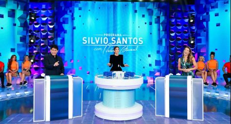 Patricia Abravanel recebe Cesar Filho e Elaine Mickely no “Programa Silvio Santos” deste domingo