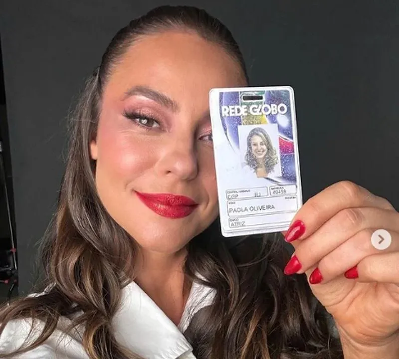 Paolla Oliveira deixa de fazer parte do elenco fixo da TV Globo