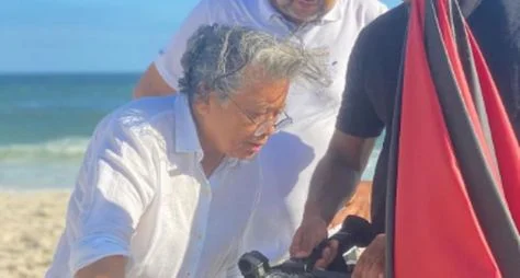 Geraldo Luís e Marlene Mattos gravam no Rio de Janeiro para a RedeTV!