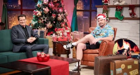 Celso Portiolli comemora boa audiência do Domingo Legal e carreira de sucesso em participação no The Noite