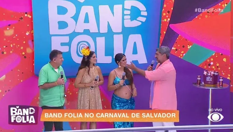 Band define a equipe que estará à frente da transmissão do "Band Folia"