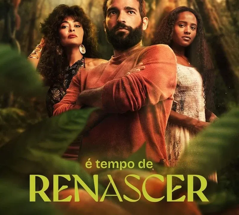 A peça publicitária de RENASCER, a novela que substituirá "Terra e Paixão"