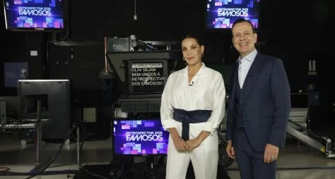Carolina Ferraz e Celso Zucatelli apresentam a "Retrospectiva dos Famosos"