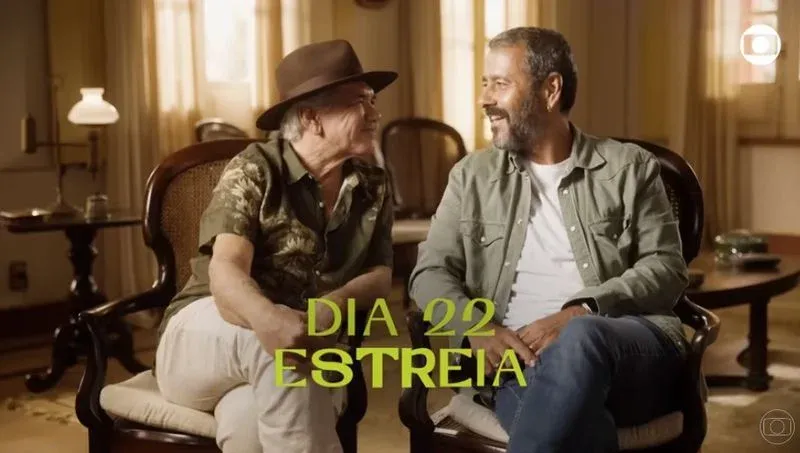 Marcos Palmeira e Jackson Antunes relembram a primeira versão de "Renascer"