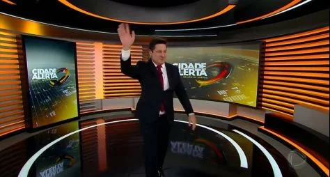 Com apresentação de Eleandro Passaia, "Cidade Alerta" alcança dois dígitos de audiência