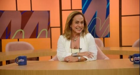 Nova apresentadora do "Sem Censura", Cissa Guimarães visita os estúdios da TV Brasil 