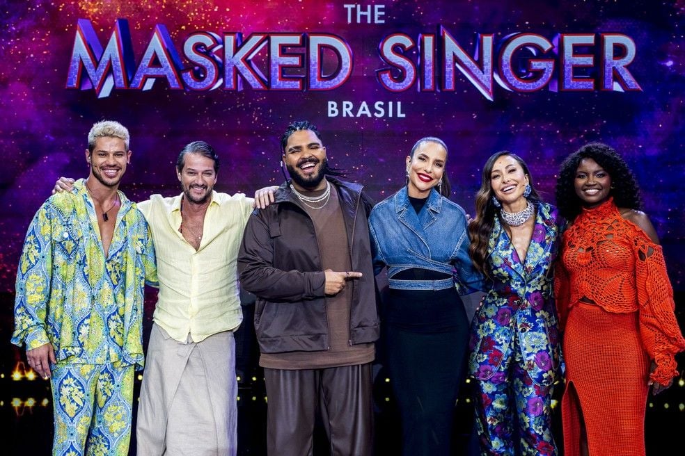 Time do The Masked Singer Brasil. Foto: Globo