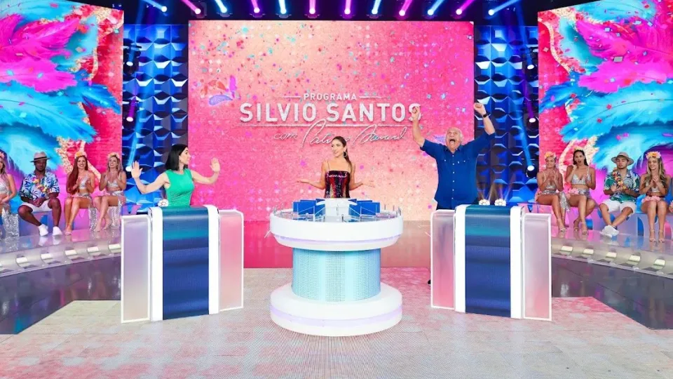 "Programa Silvio Santos com Patrícia Abravanel" recebe Márcio Canuto e Michelle Barros