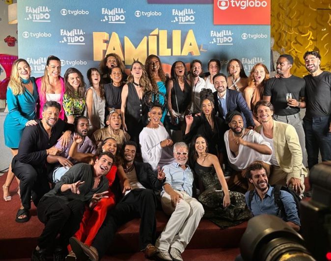 Família é Tudo Elenco Lança A Nova Novela Das Sete Em Evento Nos