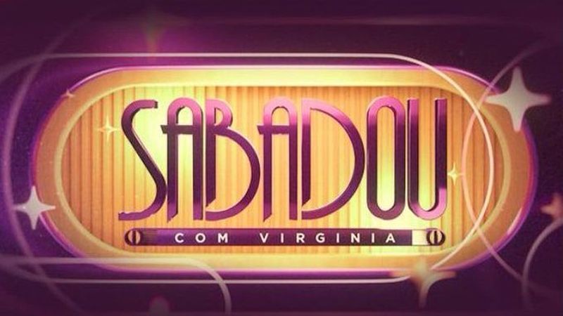 Logotipo do Sabadou com Virginia. Foto: Divulgação/SBT