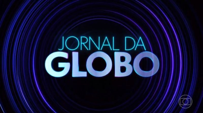 Nova logo do Jornal da Globo. Foto: Reprodução/Globo