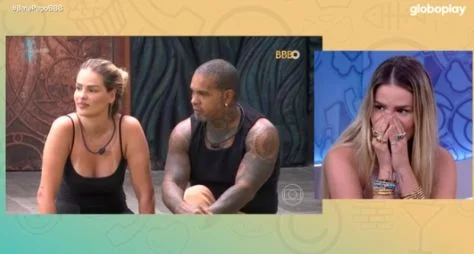 VAR, choque, decepção e grito: veja reações de Yasmin ao rever cenas do BBB 24