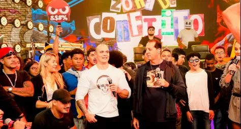 Estreia do "É Tudo Nosso!" amarga o terceiro lugar e chega a empatar com a RedeTV!