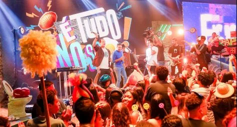 Muita bagunça, música e bom-humor no “É Tudo Nosso!”