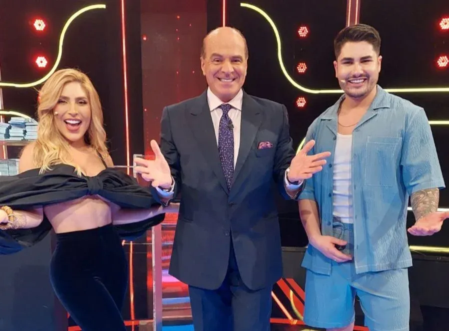 Manu Bahtidão e Lucas Souza participam do "Mega Senha Power"