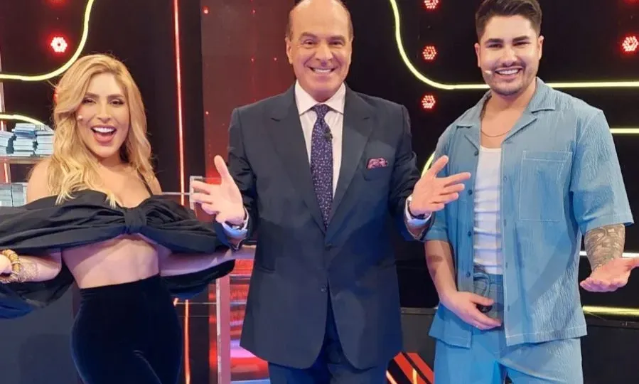Manu Bahtidão e Lucas Souza participam do "Mega Senha Power"
