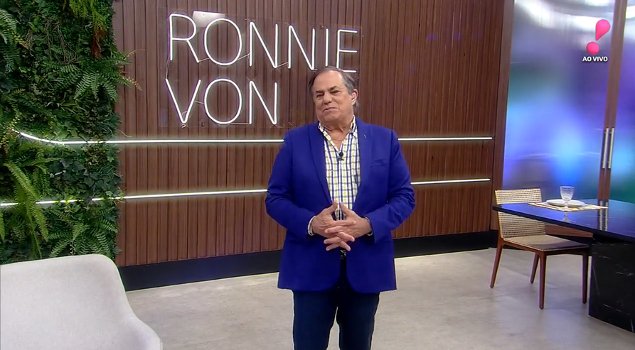Ronnie Von. Foto: Reprodução/RedeTV!