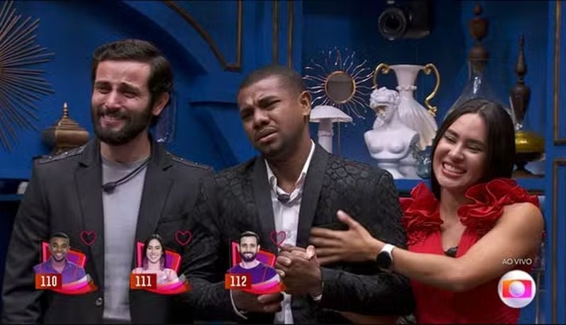 Finalistas do BBB24. Foto: Reprodução/TV Globo