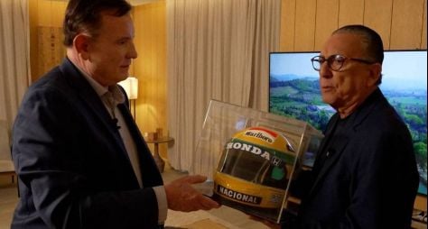 TV Globo libera Galvão Bueno para documentário do PlayPlus sobre Ayrton Senna