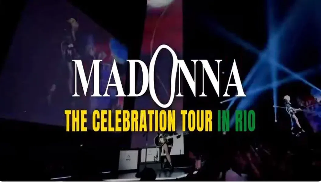 Confira o horário de exibição do show histórico "Madonna: The Celebration Tour In Rio"
