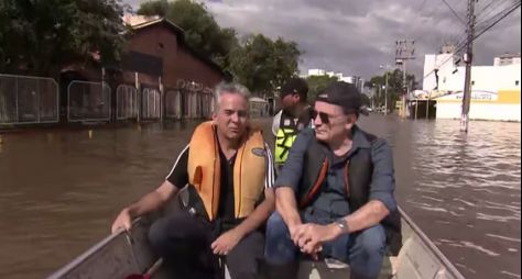 Domingo Espetacular: Roberto Cabrini faz cobertura especial da maior tragédia climática do Rio Grande do Sul