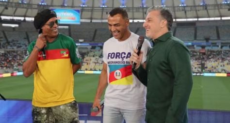 TV Globo atinge ótima audiência com transmissão do Futebol Solidário