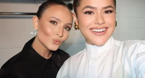 Larissa Manoela parabeniza Maisa Silva por sua estreia na Globo: "Sempre na torcida por você"