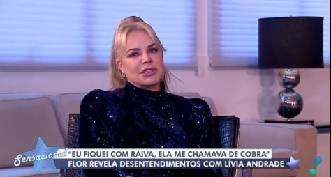 Flor Fernandez relembra desentendimentos com Lívia Andrade: "Me chamava de cobra"