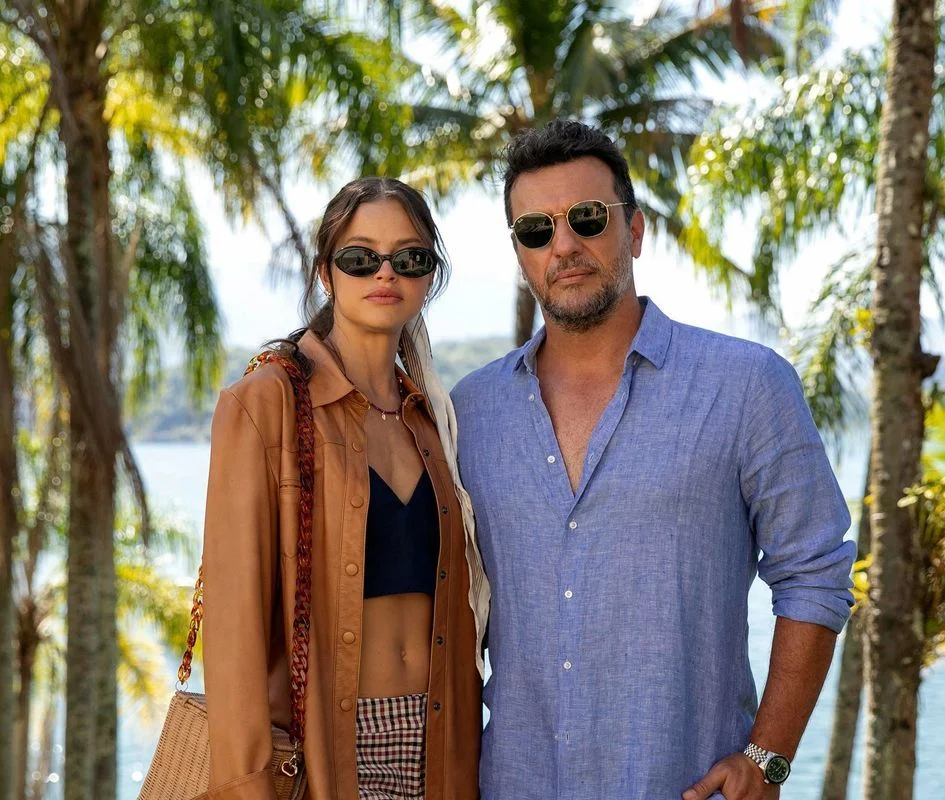 Luma (Agatha Moreira) e Molina<strong> </strong>(Rodrigo Lombardi). Foto: Globo/Manoella Mello