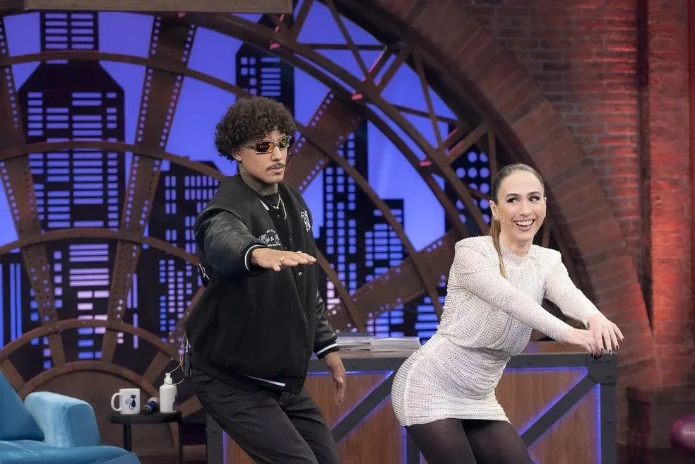 MC Livinho participa da gravação do “Lady Night” com Tata Werneck no Multishow