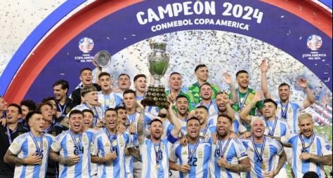 Copa América: Apesar dos contratempos, a Globo se surpreende com a audiência da conquista do 16º título da Argentina