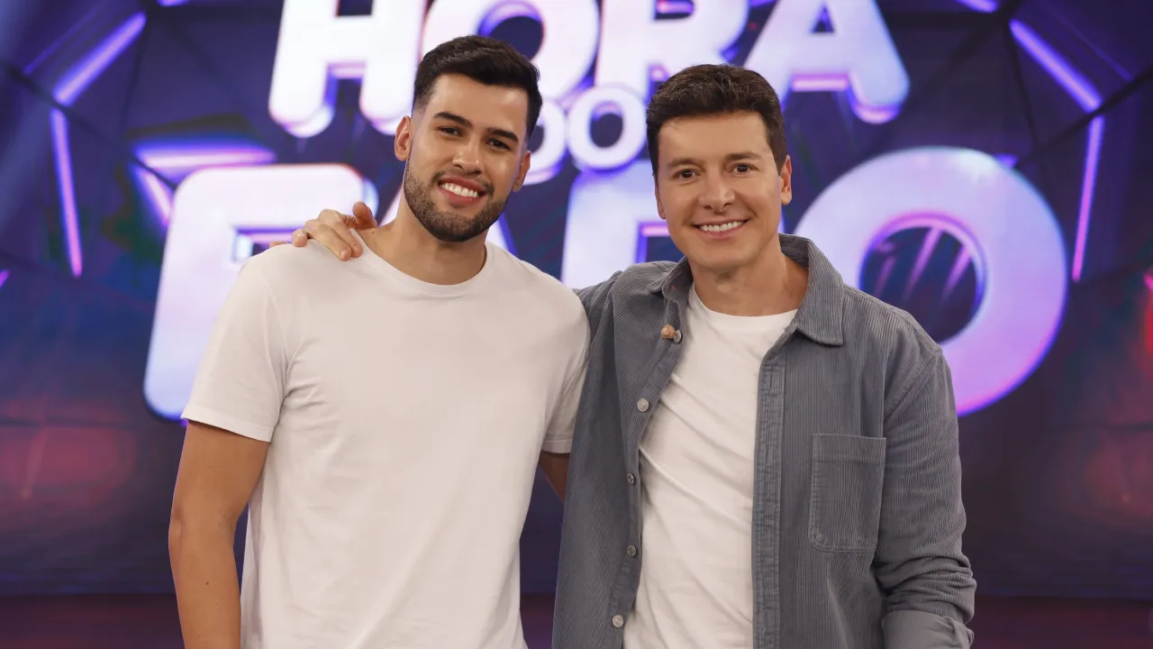 Kaio Perroni, o vencedor da segunda edição de "A Grande Conquista" participa do "Hora do Faro"