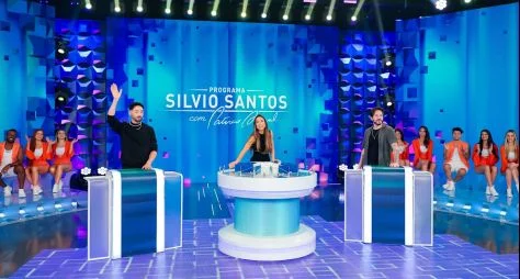 Patricia Abravanel recebe os influenciadores Eliezer e Rico Melquiades no “Qual É a Música”