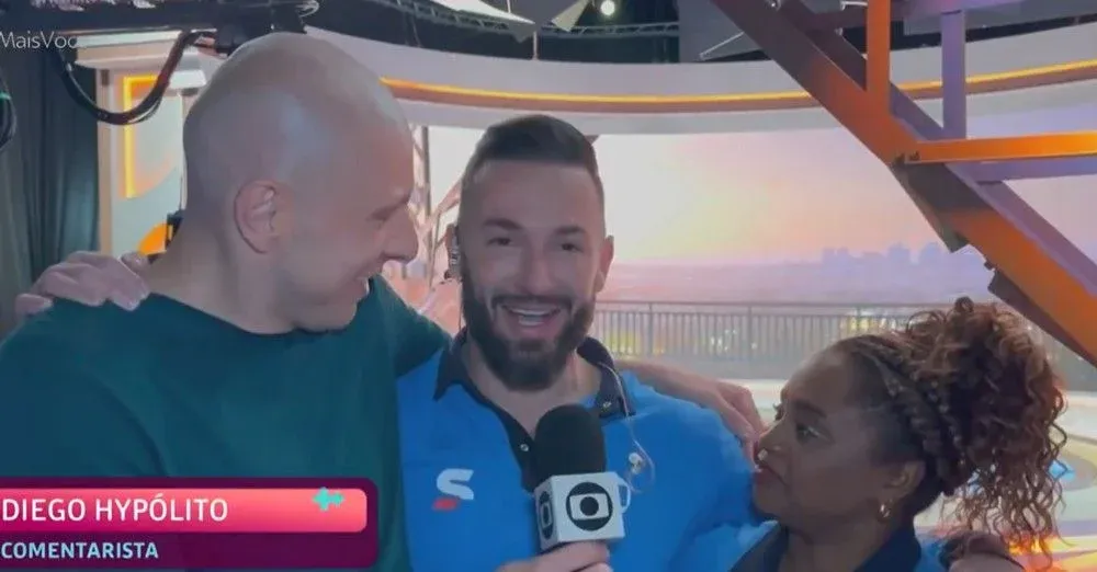 Olimpíadas de Paris: Diego Hypolito explica choro na TV e conta 'gafe' durante a transmissão
