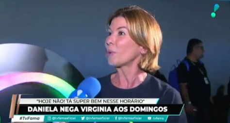 Daniela Beyruti nega Virginia Fonseca nas tardes de domingo do SBT