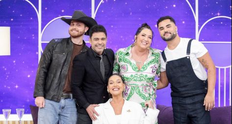 No "Sabadou com Virginia", Zezé Di Camargo fala sobre expectativa pelo nascimento do seu primeiro filho com Graciele Lacerda